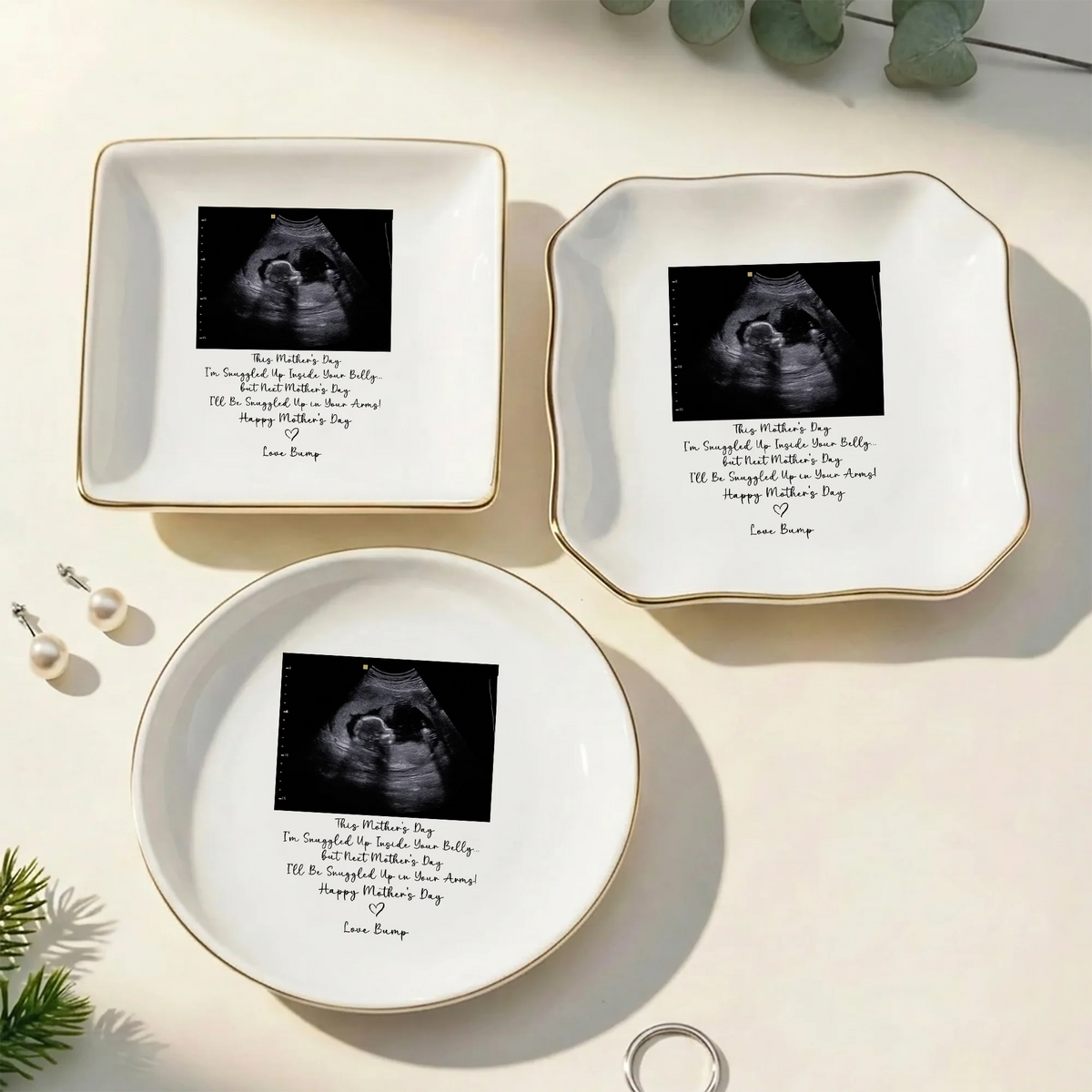 Mother's Day Gift From Bump - Personalized Jewelry Dish