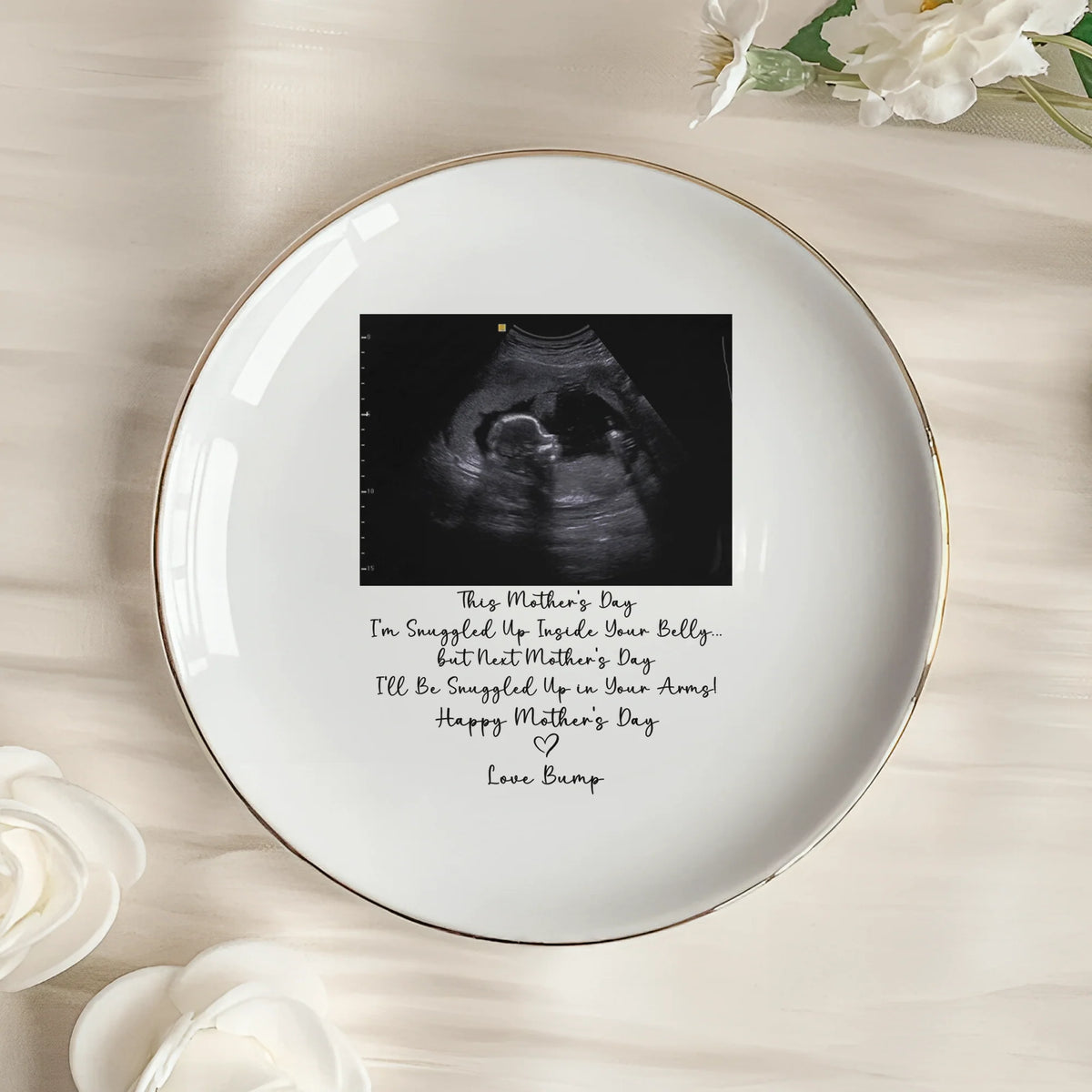 Mother's Day Gift From Bump - Personalized Jewelry Dish